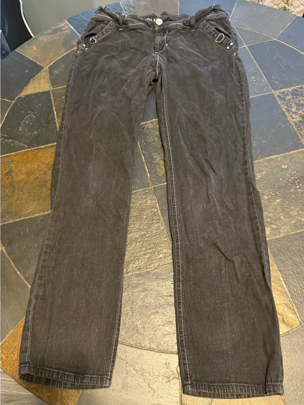 Rue21 Women's Black Straight Leg Jeans